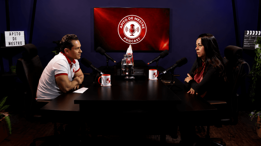 início do podcast