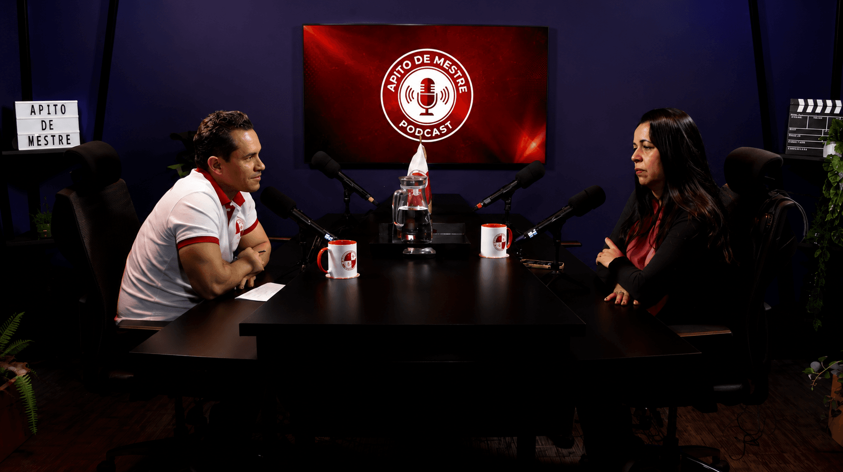 início do podcast